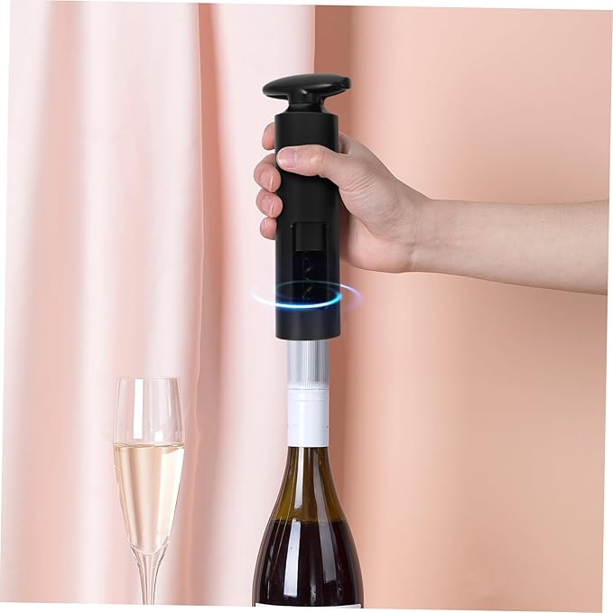 LIFKOME 6pcs Twist Bottle Opener Wine Corkscrew Aerator Decanter Wine Stoppers