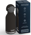 asobu Bestie Bottle Insulated Stainless Steel Water Bottle with Detachable Soft Animal Head Fun Drinking For Kids and Teens16 Ounce (Black Sheep)