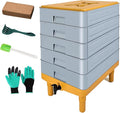 5-Tray Worm Composter,100L WormCompost Bin for Vermicomposting Starter, Indoor & Outdoor Worms Farm Composting Bin, Worm Compost Bin for Recycling Food Waste
