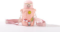 Cocosmile Croc Charm Kids Water Bottle with Silicon Sleeve - Kids Water Bottles for School Boys Girls, Thermal Insulated Stainless-Steel Cup, BPA Free Travel Bottle (Without Straw)