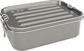 Sigg - Gemstone Lunch Box Selenite - Stainless Steel - No Plastic - Dishwasher Safe - Leak-Proof - Reusable Food Containers - Black - Lunch To Go 27 Oz
