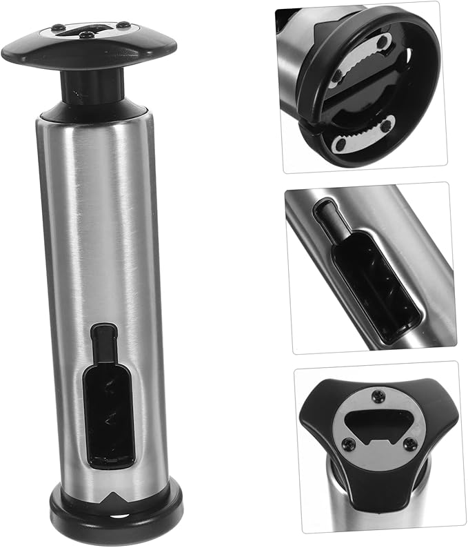 Cute Set Bottle Opener Non-slip Corkscrew Jar Opener Multifunctional Lid Remover Wine Beer Bottle