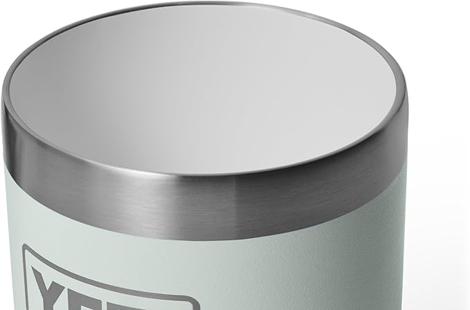 YETI Rambler 8 oz Insulated Coffee Mug with Lid - Stackable Double-Wall Vacuum Insulated Coffee Cup - DuraSip Ceramic Lining - Barista-Friendly Design - Stainless Steel - Dishwasher Safe