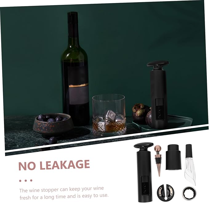 6pcs Wine Aerator and Opener Set Corkscrew Wine Opener Home Party Wedding