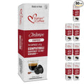 ITALIAN COFFEE FOR ESPRESSO LOVERS Italian Coffee capsules compatible with Verismo, CBTL, Caffitaly, K-fee systems (80 pods CORPOSO blend)