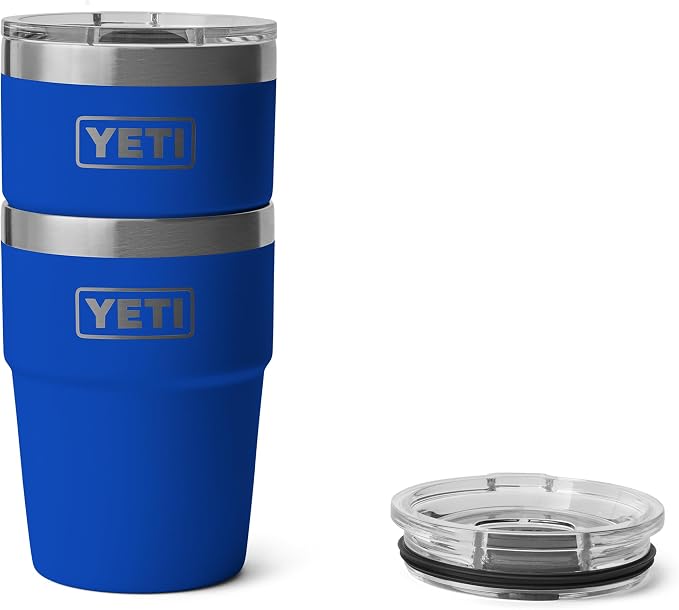 YETI Rambler 16 oz Stackable Tumbler, Vacuum Insulated, Stainless Steel with MagSlider Lid | Stackable