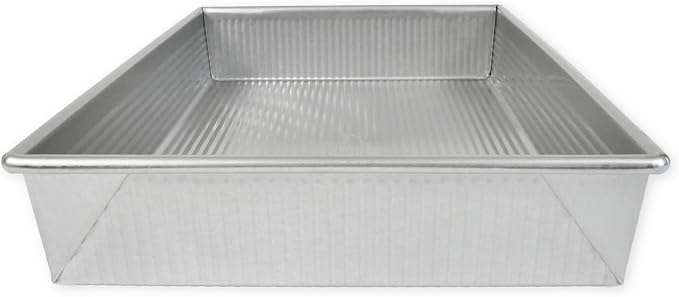 USA Pan Bakeware Rectangular Cake Baking Pan, 9 x 13 inch, Nonstick & Quick Release Coating, Aluminized Steel
