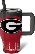 Thicc Buddy - 16 oz Stainless Steel Vacuum Insulated Tumbler with Lid and Straw for Water - Travel Mug Cupholder Friendly - Gifts for Women Men Him Her