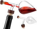 CHENGU 2 Pcs Wine air Aerator Decanter with Aerator Pourer Red White in Bottle Aerators Wine Gift Accessories Makes Your Wines Taste Better