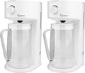 Capresso 623.02 Select Iced Tea Maker, 80 oz, White (Pack of 2)