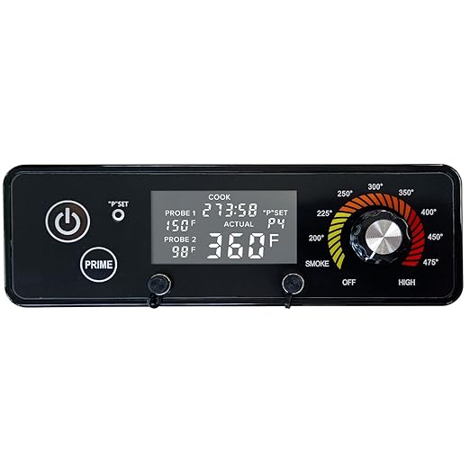 Grill Controller Board Replacement Part 120V 60Hz Compatible with Pit Boss Wood Grills, with W/LCD Display