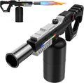 Sondiko Powerful Propane Torch Gun, Front-Mounted LED Light, Gift for Men | Adjustable Flame Thrower, Heavy-Duty Blow Torch Gun for Searing Steak, BBQ, Sous Vide, Camping, Charcoal Starter