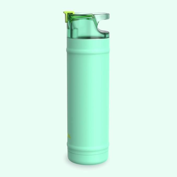 bubba 24 oz Dualsip Insulated Stainless Steel Water Bottle with Straw - Reusable, Leakproof, Lightweight, Dishwasher Safe, Lead-Free and BPA-Free, Tropical Eclipse