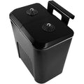 Ipetboom Kitchen Wall-Mounted Trash Can 9l with Dual Flip Lids Food Waste Bin Plastic Compost Bin for Home Kitchen Bathroom Cabinet Waste Sorting