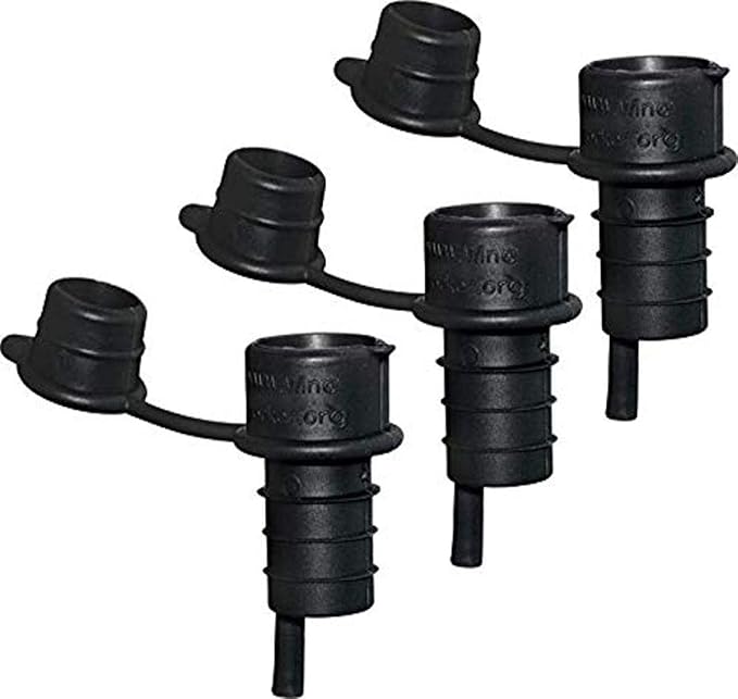 Haley's Corker Halye's 5-in-1 Wine Aerator, Stopper, Pourer, Filter and Re-Corker, 3 Pack