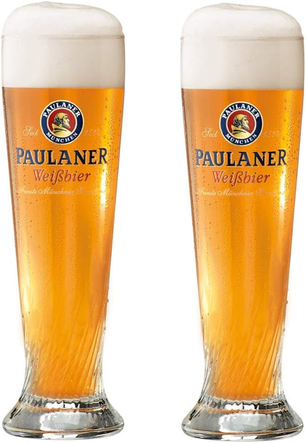 keine Angabe 690743 Wheat Beer Glass Paulaner 0.5 L Set of 2