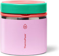 ThermoFlask Insulated Food Jar with Leakproof Lid (20 oz, Spring Blossom) - Stainless Steel Food Containers for Hot & Cold Meals, Lunch, Soup & Snacks