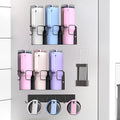 2Pack Space Saving Magnetic Refrigerator Organizer for Stanley 40oz Cup Holder, Water Bottle Organizer for Stanley 30oz Tumbler, Cup Accessories for Kitchen Cabinet