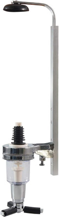 Wall Mounted Liquor Dispenser Bar Butler Bracket Solo Optic Spirit Wine Beer Alcohol Bottle Beverage Stand Revolving Nozzle Drinkware Set (1 Bottle)