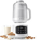 10-in-1 Nut Milk Maker Blender with Detachable Design: 33.8oz Homemade Soy, Almond, Juice, Oat Milks for Plant-Based Milks Soy Milk Maker With Delay Start/Keep Warm/Boil Water/Hot Self-cleaning