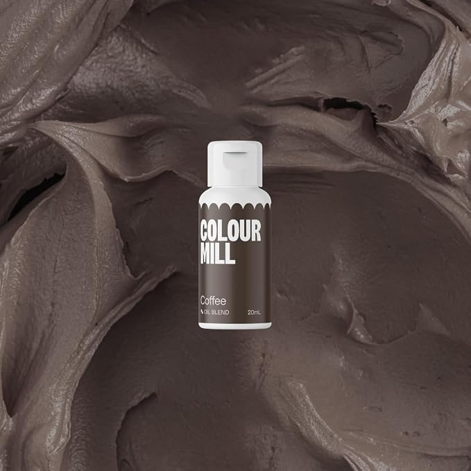 Colour Mill Oil Blend Food Coloring, 20 Milliliters Coffee