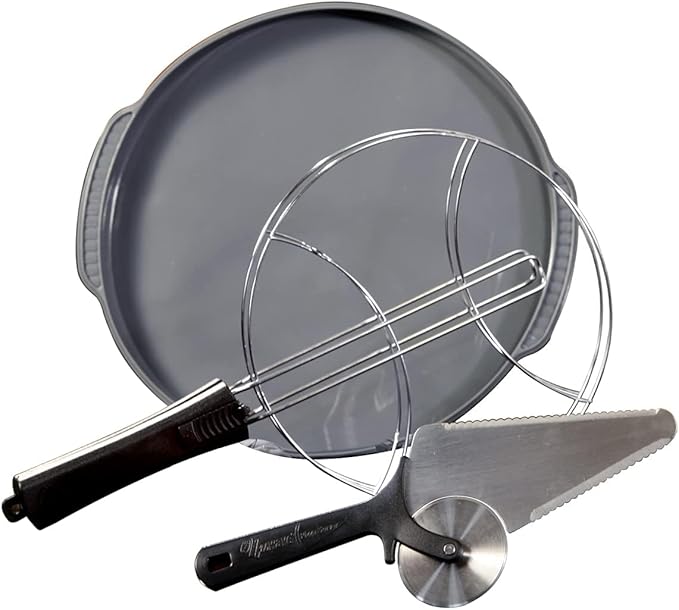 Nuwave Oven Pizza Kit with Pizza Liner, Pizza Flipper & Dual Pizza Cutter/Server
