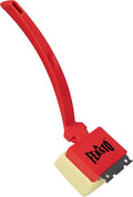 Feasto Bristle Free Grill Brush with Scraper for Outdoor Grills, Reinforced Steam BBQ Cleaning Brush with Replaceable Cleaning Head, Safe Grill Cleaner for Cast Iron & Stainless Steel Grates, Red