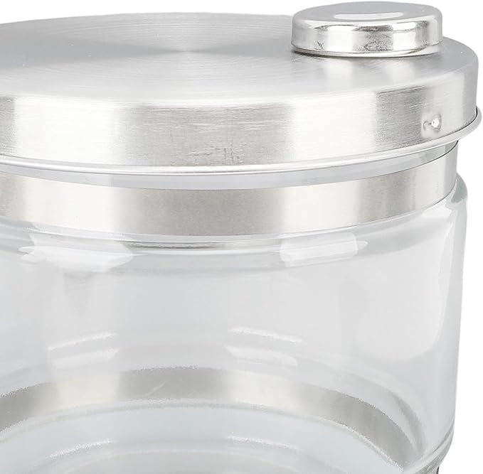 Cryfokt 4L Glass Distilled Water Container Clear Compatible with Most Countertop Stills