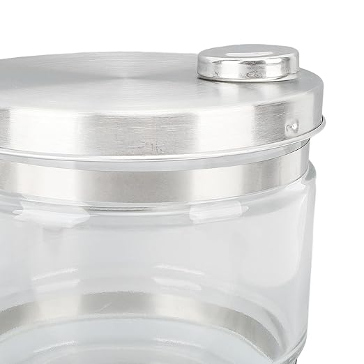 4L Water Container for Distiller, 4L Glass jar for Home Beauty Water Distiller, Replacement Glass Collection Bottle for Home Beauty Countertop