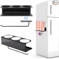 HONUTIGE 2 Pack Magnetic Stanley Cup Holder for Fridge, Water Bottle Organizer for Stanley 30&40 oz Tumbler, Strong Magnetic for Cup Organizer Holder, Cups Storage Rack for Kitchen Cabinets