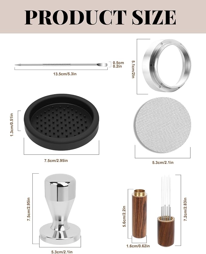350ML Cup & 51MM Espresso Kit and 53MM Espresso Kit