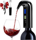 Electric Wine Aerator, One-Touch Automatic Wine Decanter for Red & White Wine, Wine Dispenser, Wine Pourer, Wine Gifts for Wine Lovers (Black)