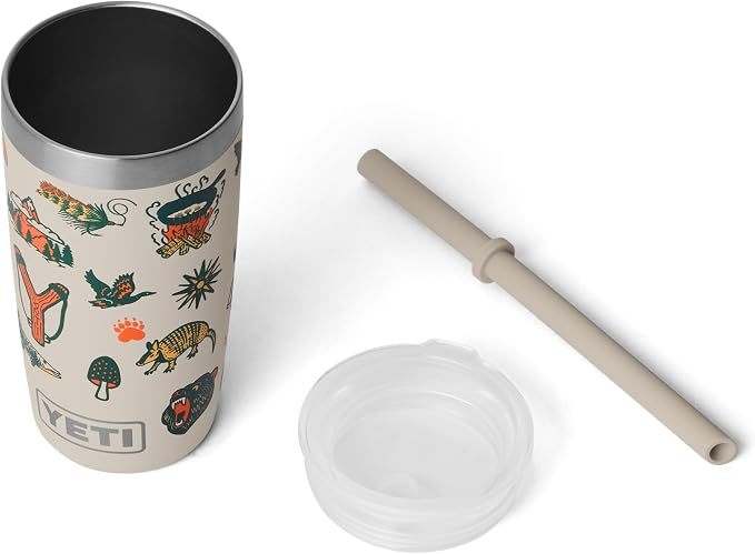 YETI Rambler Jr. 10 Oz Tumbler with Silicone Straw Lid