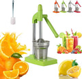 Cast Iron Juice Press, Manual Press Juicer, Manual Juicer Cast Iron for Making Fresh Lemon and Orange Juice, Easy To Clean, Home and Kitchen Essentials
