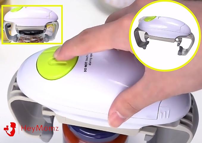 Electric Jar Opener Automatic Jar Opener Strong Improved Torque Handsfree Kitchen Gadgets for Weak Hands & Seniors, For All Jar Sizes Quick and Eeasy Kitchen Tool