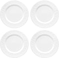 Lenox 891292 Opal Innocence Carved 4-Piece Dinner Plate Set