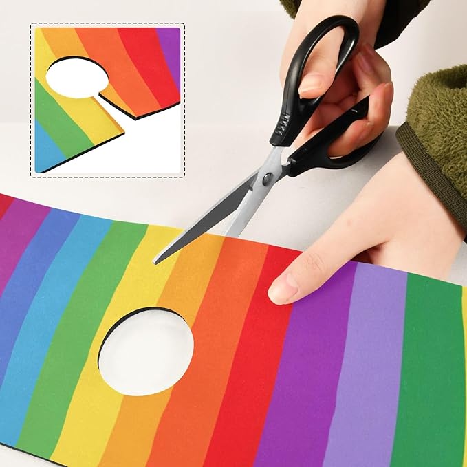 Kitchen Sink Splash Guard 1 PC 30 Inch Sink Faucet Mat Splash Guard for Bathroom Countertop Water Absorbent Foldable Cuttable Soft Washable Vibrant Colorful Stripes