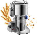 Electric Grain Mill 1000g, Flour Grinder Mill Stainless Steel for Home, Counter Grain Grinder for Wheat, Rice, Wheat Berry, Corn, Herbs, Spices