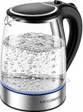 Megawise Electric Glass Kettle with Auto Shut-Off (1.8L)