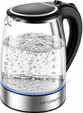 MEGAWISE Electric Kettle 1.8L, High Power Fast Boiling Hot Water Boiler, Auto Shut-Off, BPA-Free Food-Grade Material, Tea Kettle for Kitchen Home Office Coffee Tea