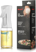 Mistifi Oil Sprayer 150ml glass bottle. Upgraded Version.Fine Mist Spray Bottle for Air Fryer, Olive Oil, Avocado Oil, Healthy Nonstick Frying, Commercial & Home Kitchen Use (Classic PS630)