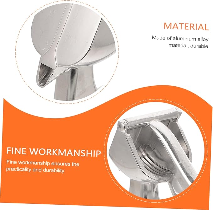 Manual Citrus Fruit Juicer Hand Press Aluminum Alloy Fruit Extractor Tool Lightweight Portable Manual Juicer for Oranges Lemons Pomegranates Easy Squeeze for Home Kitchen