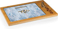 PICNIC TIME NHL unisex-adult NHL Icon Glass Top Cutting Board & Knife Set