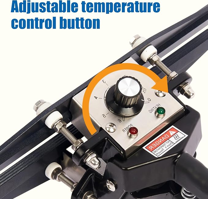 Mylar Bag Sealer,Portable Hand held Crimp Heat Sealer for 12 Inch Snack Bags and Food Storage