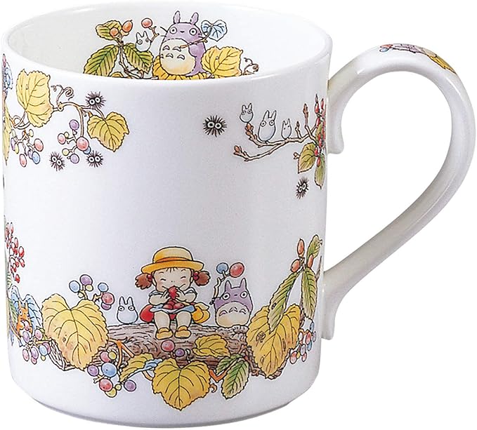 Noritake T97265/4660-5 Noritake Mug, 400cc, My Neighbor Totoro, Gagami, Microwave Safe, 1 Piece, Bone China