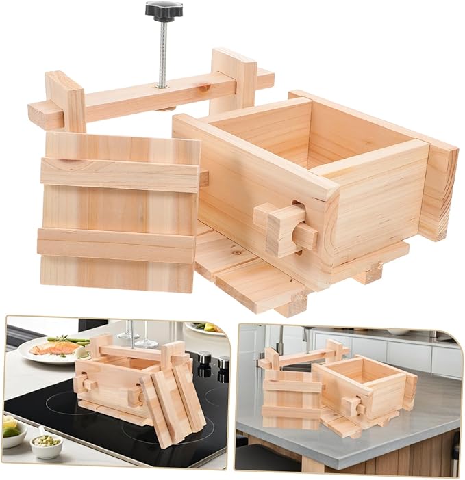 PRETYZOOM Tofu Press Mold Diy Tofu Maker Kit Cheese Maker Pressing Mold Soybean Curd Making Machine Home Kitchen Tool