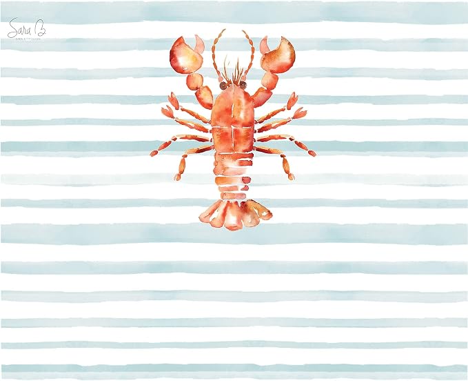 Tervis Venture Lite Sara Berrenson - Maine Lobster Made in USA Double Walled Insulated Tumbler Travel Cup Keeps Drinks Cold & Hot,