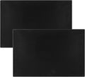 2 Pack Heavy-Duty Bar Mat Pad PVC Rubber Dish Drying Spill Matting for KTV Bar Glass Home (L:18"x12")