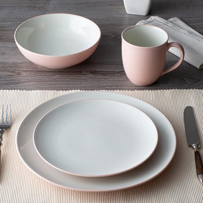 Noritake Colorwave Pink 4-Piece Coupe Place Setting, Service for 1