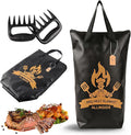 Allinside BBQ Blanket for Resting Meat - Extra Large Insulated Meat Resting Bag with 2 Meat Shredder Claws, Greeting Card & Lanyard | Reusable Grilling Accessory for Brisket, Pork, Turkey